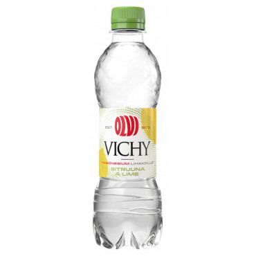 Olvi Vichy Sitruuna & Lime +Mg kivennäisvesi 0,5L KMP | E. Kylmälä Oy