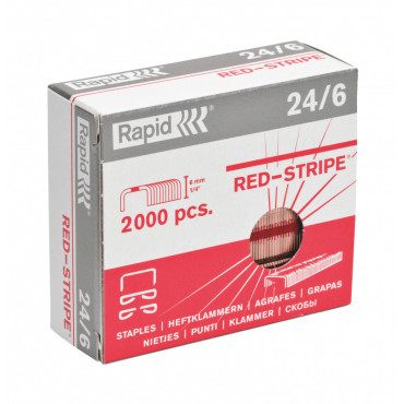 Rapid niitit 24/6 Red-Stripe (2000) | E. Kylmälä Oy