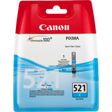 Canon CLI-521c mustepatruuna 9 ml sininen | E. Kylmälä Oy