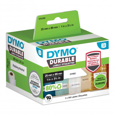 Dymo LabelWriter Durable kestotarrat 25 x 89 mm | E. Kylmälä Oy