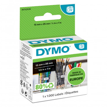Dymo LabelWriter yleistarra 13 x 25 mm | E. Kylmälä Oy
