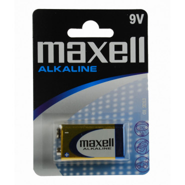 Maxell paristo 6LR61 9V 1-pack | E. Kylmälä Oy