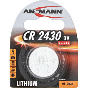 Ansmann CR2430 lithium-nappiparisto 3V | E. Kylmälä Oy