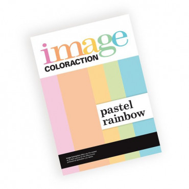 Image Coloraction  A4/80 g  Pastel Rainbow | E. Kylmälä Oy