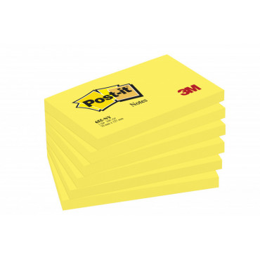 Post-it 655 neonväri keltainen viestilappu 76 x 127 mm | E. Kylmälä Oy