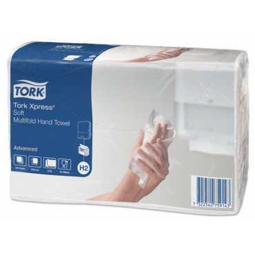 Tork Xpress® Soft Multifold käsipyyhe H2 | E. Kylmälä Oy