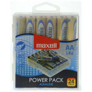 Maxell paristo LR06 (AA) 24-pack box | E. Kylmälä Oy