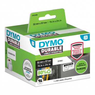 Dymo LabelWriter Durable kestotarrat 57 x 32 mm | E. Kylmälä Oy