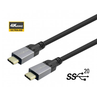 Vivolink USB-C to USB-C 3 m kaapeli | E. Kylmälä Oy