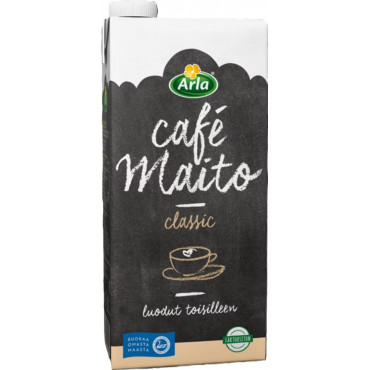 Arla Café-maito laktoositon UHT 1 L | E. Kylmälä Oy