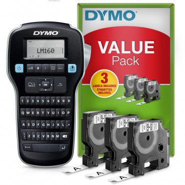 Dymo LabelManager 160 Value pack | E. Kylmälä Oy