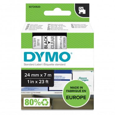 Dymo D1 tarrateippi 24 mm mu/ki | E. Kylmälä Oy