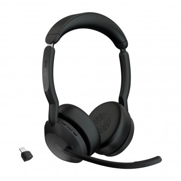 Jabra Evolve2 55 Link380c MS Stereo kuulokkeet | E. Kylmälä Oy