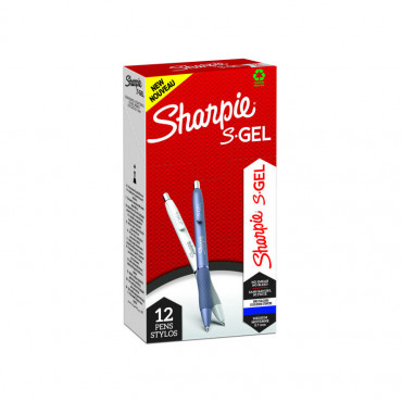 Sharpie S-Gel Fashion geelikynä 0,7 mm sininen | E. Kylmälä Oy