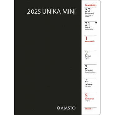 Unika mini, musta | E. Kylmälä Oy