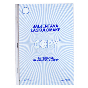 Copy laskulomake A5/100 pysty jäljentävä | E. Kylmälä Oy