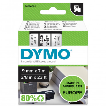 Dymo D1 tarrateippi 9 mm mu/va | E. Kylmälä Oy