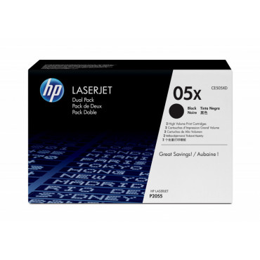 HP CE505XD värikasetti musta (2-pack) | E. Kylmälä Oy