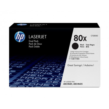 HP CF280X värikasetti musta (2-pack) | E. Kylmälä Oy