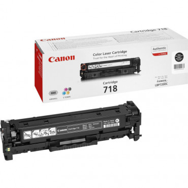 Canon CRG-718BK värikasetti musta | E. Kylmälä Oy