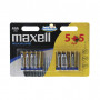 Maxell paristo LR3 (AAA) 5+5, 10-pack | E. Kylmälä Oy