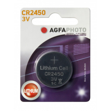 AgfaPhoto CR2450 lithium-nappiparisto 3V | E. Kylmälä Oy