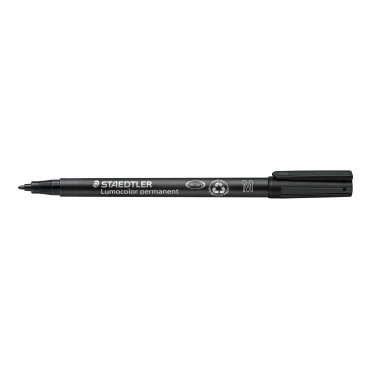 Staedtler Lumocolor M317 musta 1,0 mm | E. Kylmälä Oy