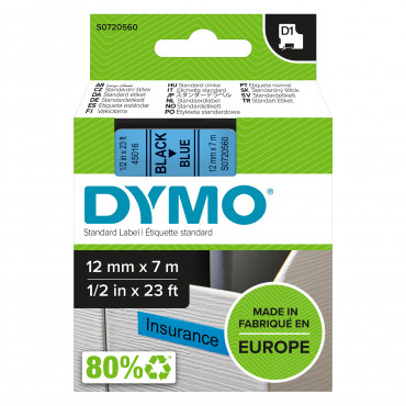 Dymo D1 tarrateippi 12 mm mu/si | E. Kylmälä Oy