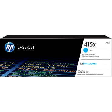 HP 415X Cyan LaserJet Toner Cartridge | E. Kylmälä Oy