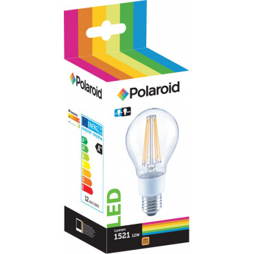 Polaroid LED filament kupu 12W E27 | E. Kylmälä Oy