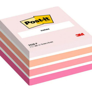 Post-it 2028 viestilappukuutio pinkki 76 x 76 mm | E. Kylmälä Oy