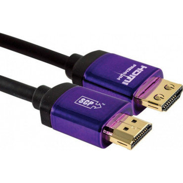 SCP Premium HDMI kaapeli 4,5m 4K60 4:4:4 | E. Kylmälä Oy