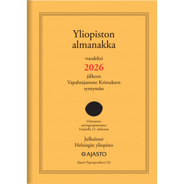 Yliopiston almanakka A4 | E. Kylmälä Oy