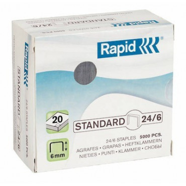 Rapid niitit  Standard 24/6 Galv. (5000) Rapid niitit  Standard 24/6 Galv. (5000) | E. Kylmälä Oy