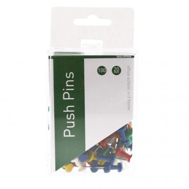 Karttaneula tasakanta värilajitelma (100) Karttaneula tasakanta värilajitelma (100) | E. Kylmälä Oy