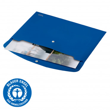 Leitz Recycle asiakirjatasku A4 PP sininen Leitz Recycle asiakirjatasku A4 PP sininen | E. Kylmälä Oy