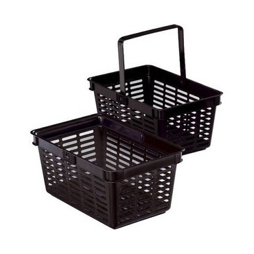 Ostoskori 24,9 x 40 x 30 cm musta Ostoskori 24,9 x 40 x 30 cm musta | E. Kylmälä Oy