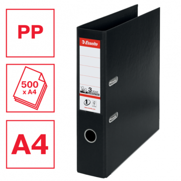 Esselte muovimappi No.1 Power A4/75 mm musta Esselte muovimappi No.1 Power A4/75 mm musta | E. Kylmälä Oy