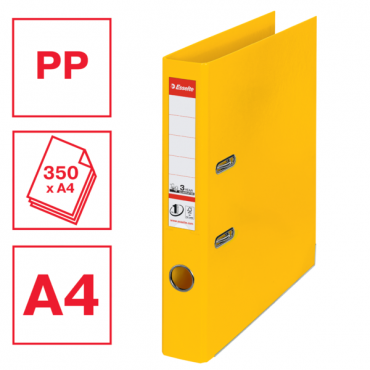 Esselte muovimappi No.1 Power A4/50 mm keltainen Esselte muovimappi No.1 Power A4/50 mm keltainen | E. Kylmälä Oy