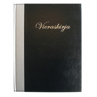 Vieraskirja, kannessa teksti Vieraskirja, kannessa teksti | E. Kylmälä Oy