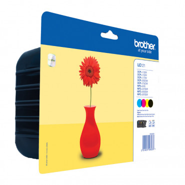 Brother LC121VALBPDR värikasetti 4-väripakkaus Brother LC121VALBPDR värikasetti 4-väripakkaus | E. Kylmälä Oy