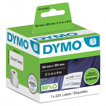 Dymo LabelWriter lähetys/nimitarrat  101 x 54 mm Dymo LabelWriter lähetys/nimitarrat  101 x 54 mm | E. Kylmälä Oy