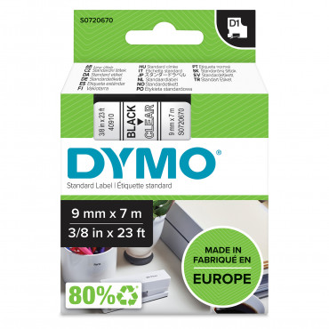 Dymo D1 tarrateippi 9 mm mu/ki Dymo D1 tarrateippi 9 mm mu/ki | E. Kylmälä Oy