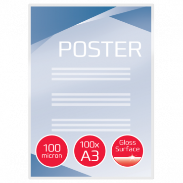 GBC laminointitasku A3 2 x 100 mic (100) GBC laminointitasku A3 2 x 100 mic (100) | E. Kylmälä Oy