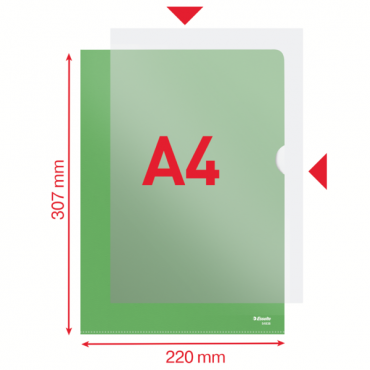 Esselte muovitasku A4 115 my vihreä (100) Esselte muovitasku A4 115 my vihreä (100) | E. Kylmälä Oy