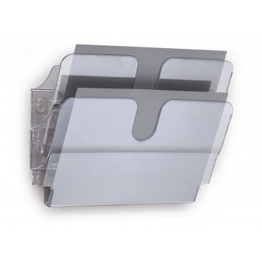 Durable Flexiplus seinäteline 2/A4 vaaka kirkas Durable Flexiplus seinäteline 2/A4 vaaka kirkas | E. Kylmälä Oy