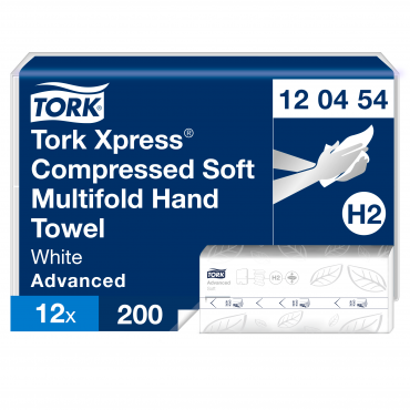 Tork Xpress® Compressed Soft Multifold käsipyyhe H2 Tork Xpress® Compressed Soft Multifold käsipyyhe H2 | E. Kylmälä Oy