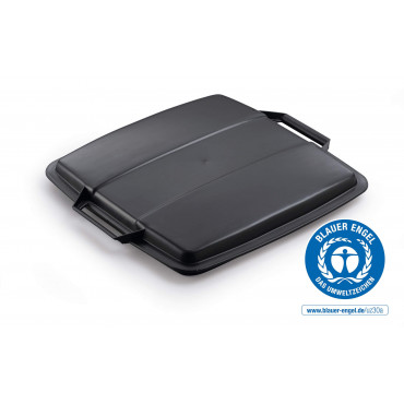 Durabin® 90 L jätesäiliön kansi musta | E. Kylmälä Oy