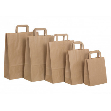 Paperikassi 45/17 x 48 cm Ruskea XXL (150) | E. Kylmälä Oy