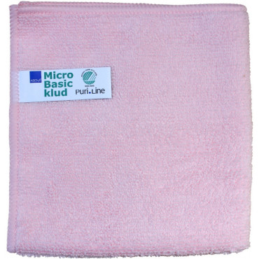 Abena PURI-LINE  Basic mikrokuituliina 32 x 32 cm punainen (10) | E. Kylmälä Oy